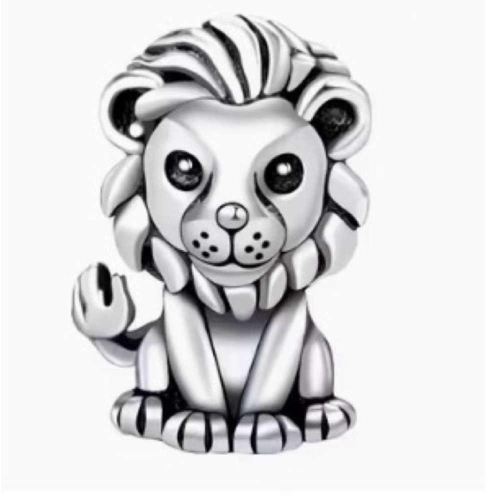 Pandora 925 Sterling Silver Lion Charm